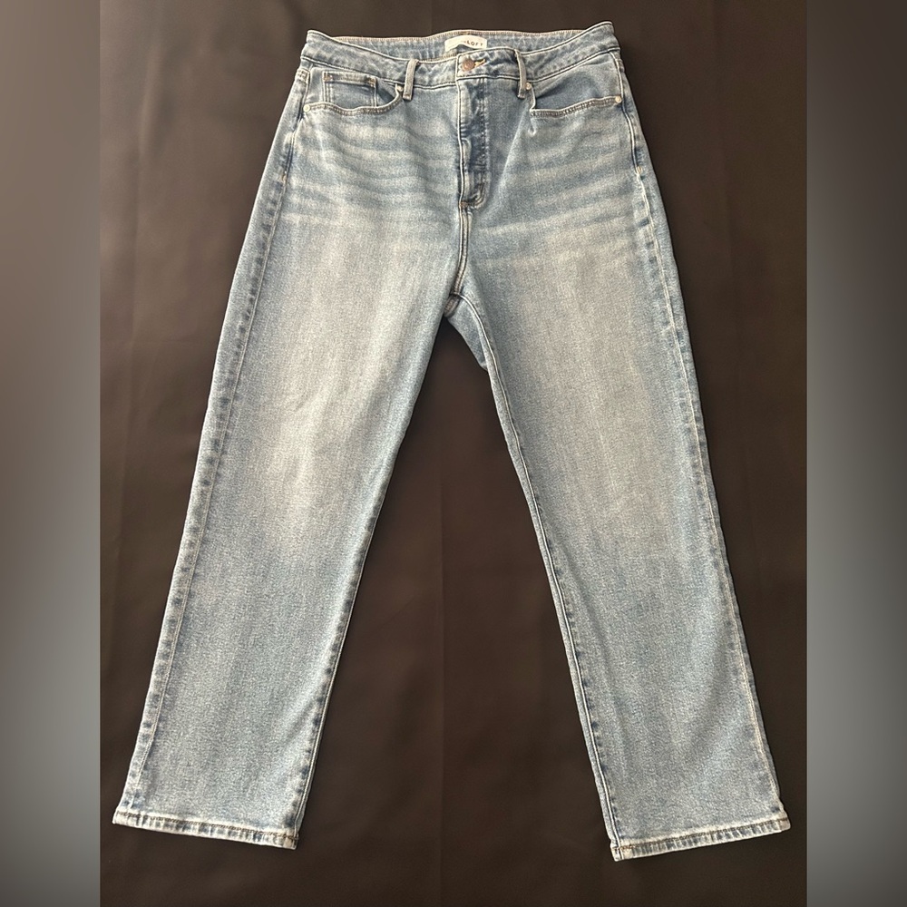 LOFT "Made & Loved" Curvy Slim denim jeans 31/12 Great Condition